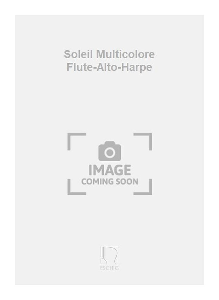 Soleil Multicolore Flute-Alto-Harpe